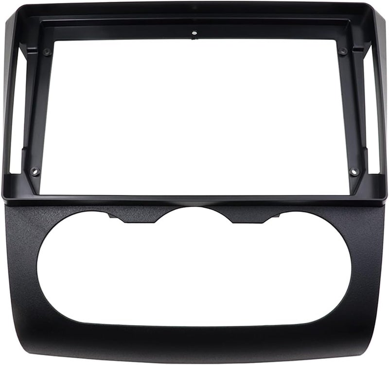 DKMUS Radio Stereo Bezel for Nissan Altima 2006-2012 Dash Installation Mount Trim Kit Fits 9" and Double Din (Manual A/C) - Image 2